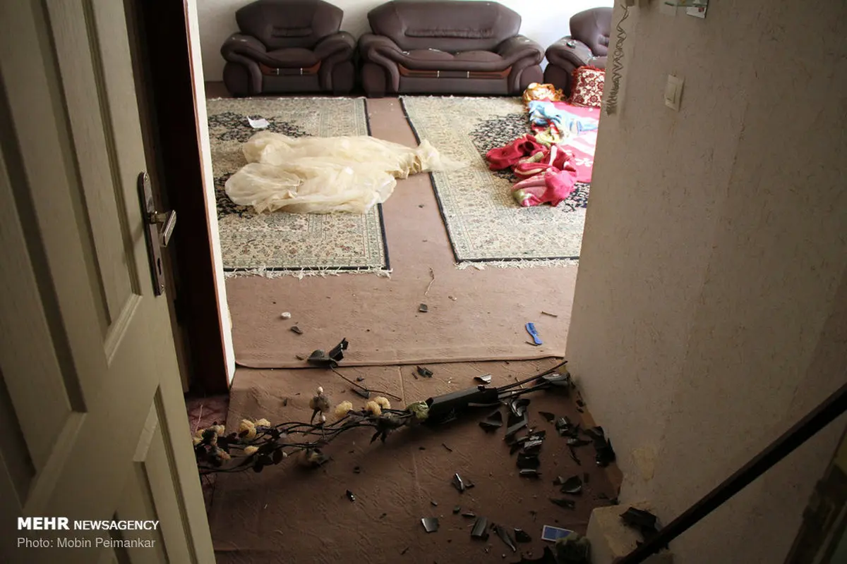 انفجار گاز در ساختمان مسکونی در سنندج / تصاویر