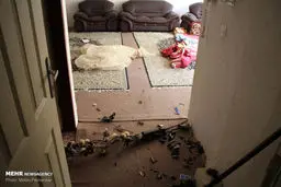 انفجار گاز در ساختمان مسکونی در سنندج / تصاویر