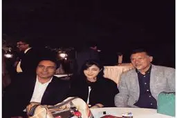 هستى مهدوى در كنار اسطوره هاى فوتبال ايران/عکس