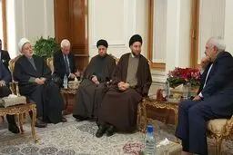 دیدار سید عمار حکیم و محمدجواد ظریف/عکس