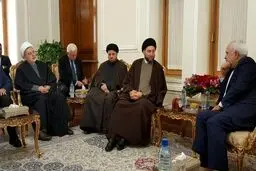 دیدار سید عمار حکیم و محمدجواد ظریف/عکس