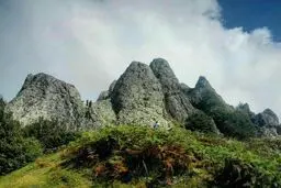 تصویری از قلعه زیبای اسپیناس در مرز استان های اردبیل_گیلان