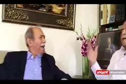 وقتي بزرگ آقاي سينما آواز مي خواند + ويدئو