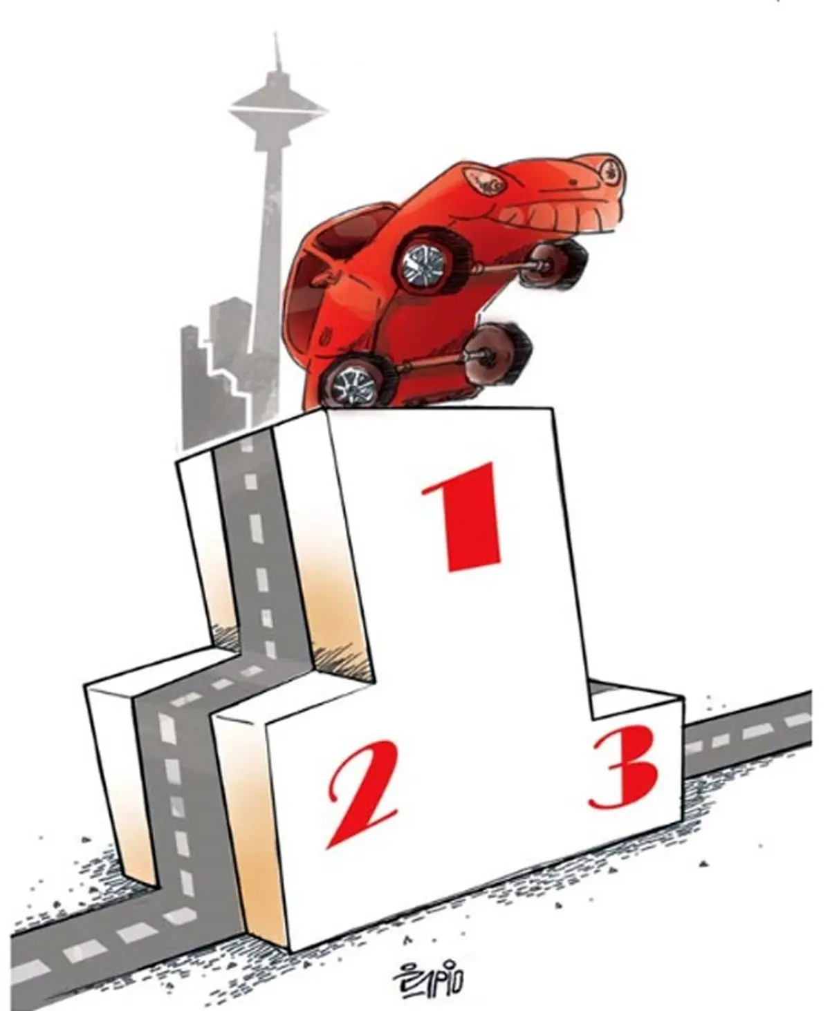 بازهم رکورد زدیم!/کاریکاتور