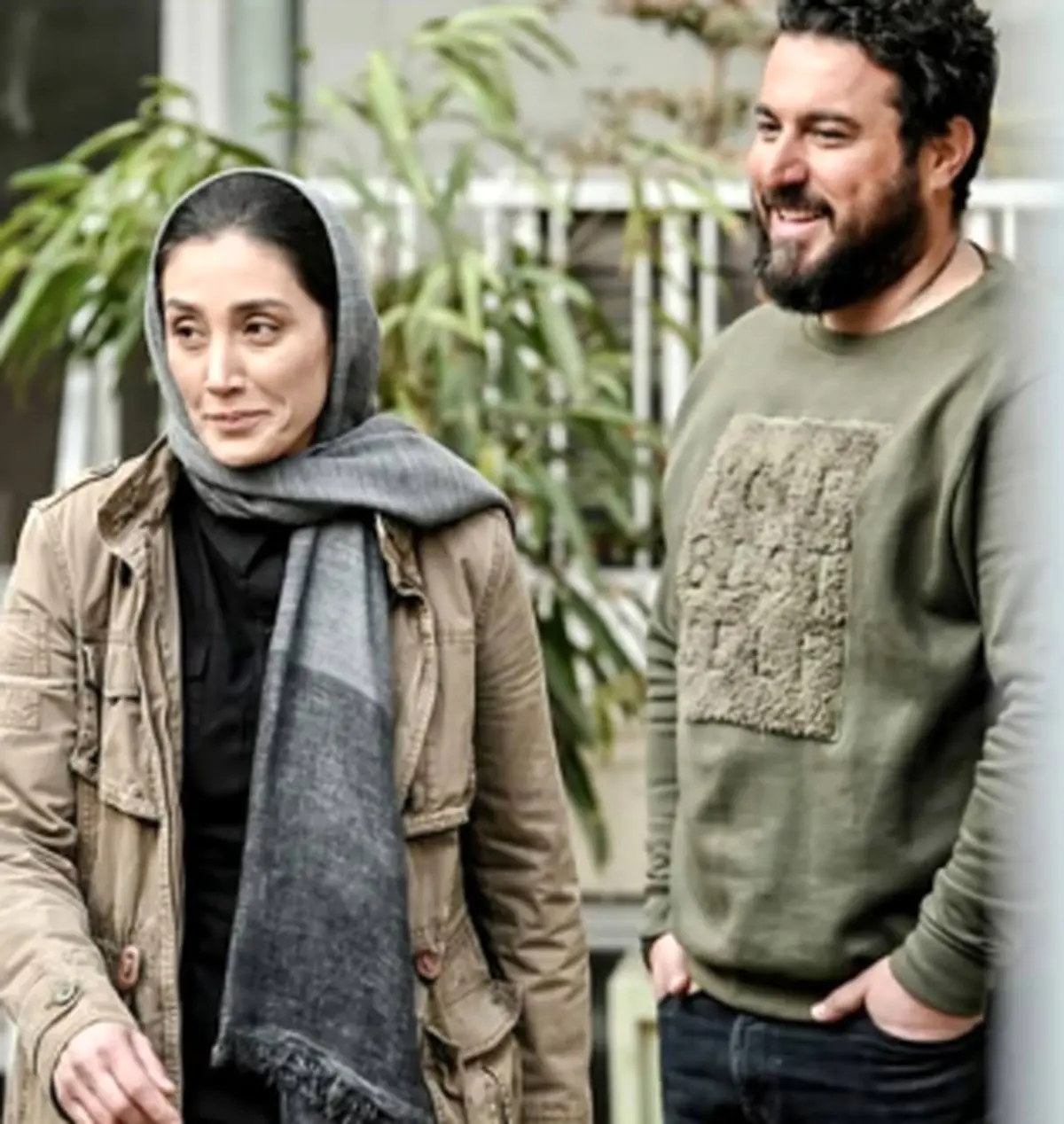 محسن کیایی در کنار سوپراستار دهه هفتاد سینما + عکس