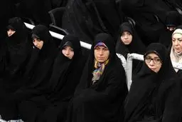 دختر حسن روحانی در مراسم تنفیذ رئیس جمهور/عکس