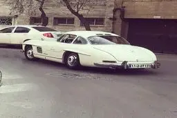 گران قیمت ترین خودرو کلاسیک دنیا در خیابان های تهران / عکس