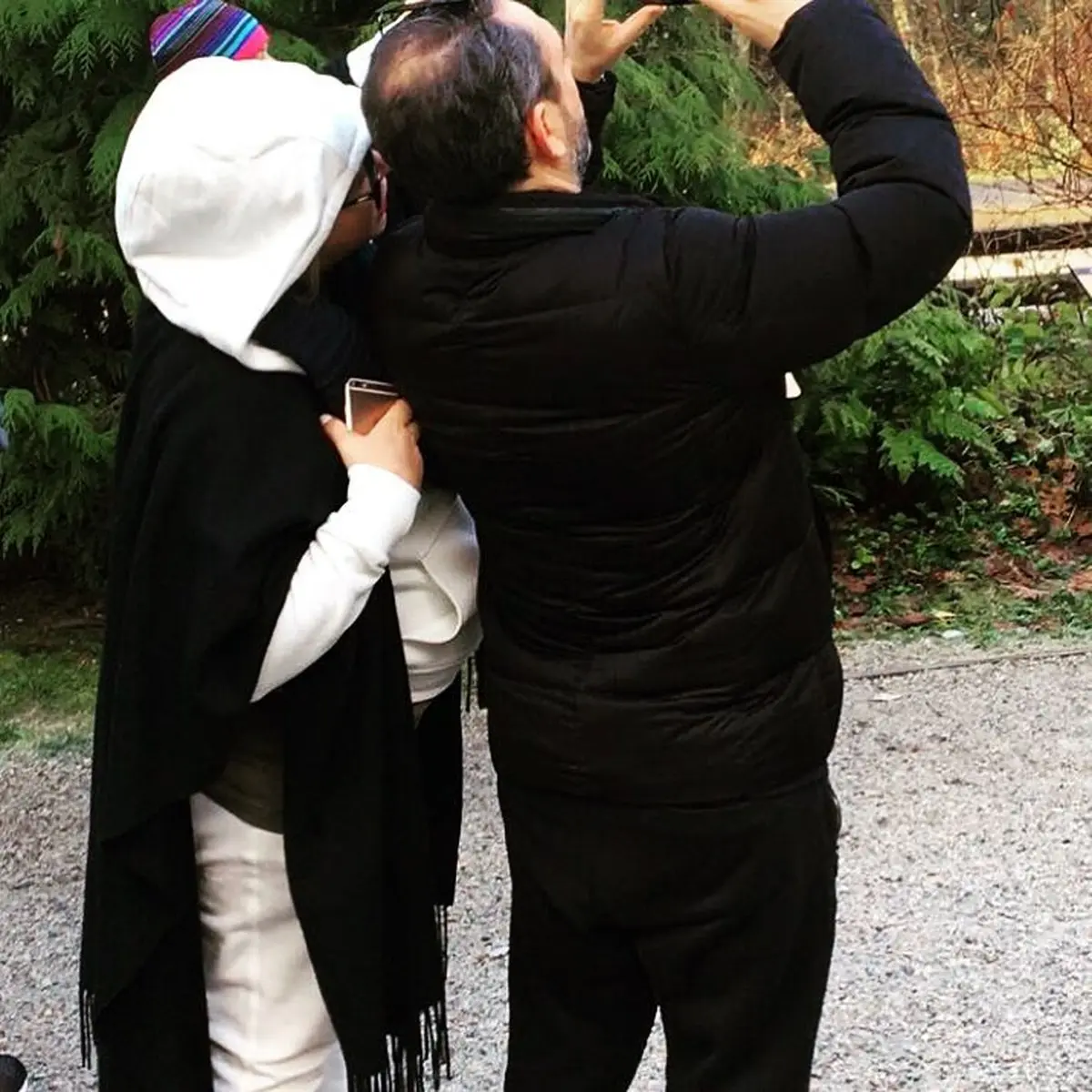 سلفی خانوادگی فریبا نادری + عکس