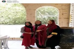 وقتی «فریبا نادری» و «الناز حبیبی» با هم ست می کنند+عکس