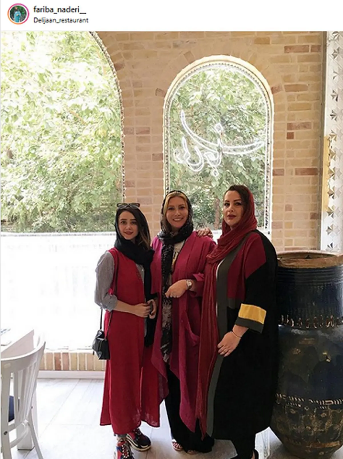 وقتی «فریبا نادری» و «الناز حبیبی» با هم ست می کنند+عکس