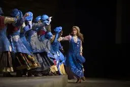 لباس جالب پریناز ایزدیار در تئاتر بینوایان + عکس