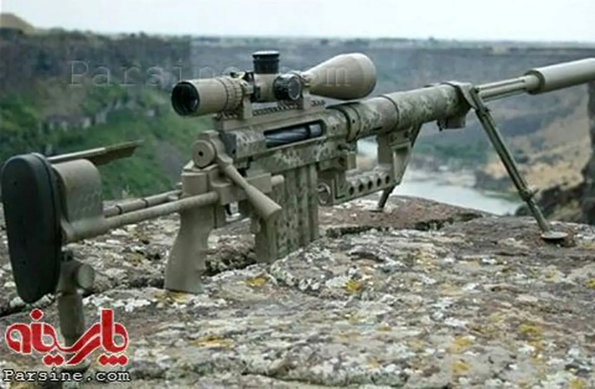 عکس:دورزن ترین اسلحه دنیا