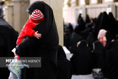 دیدار مردم قم 