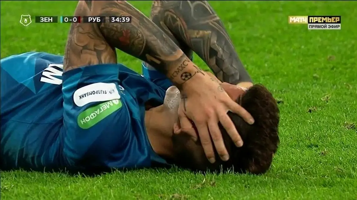 ضربه مغزی هم‌پستی سردار آزمون + عکس