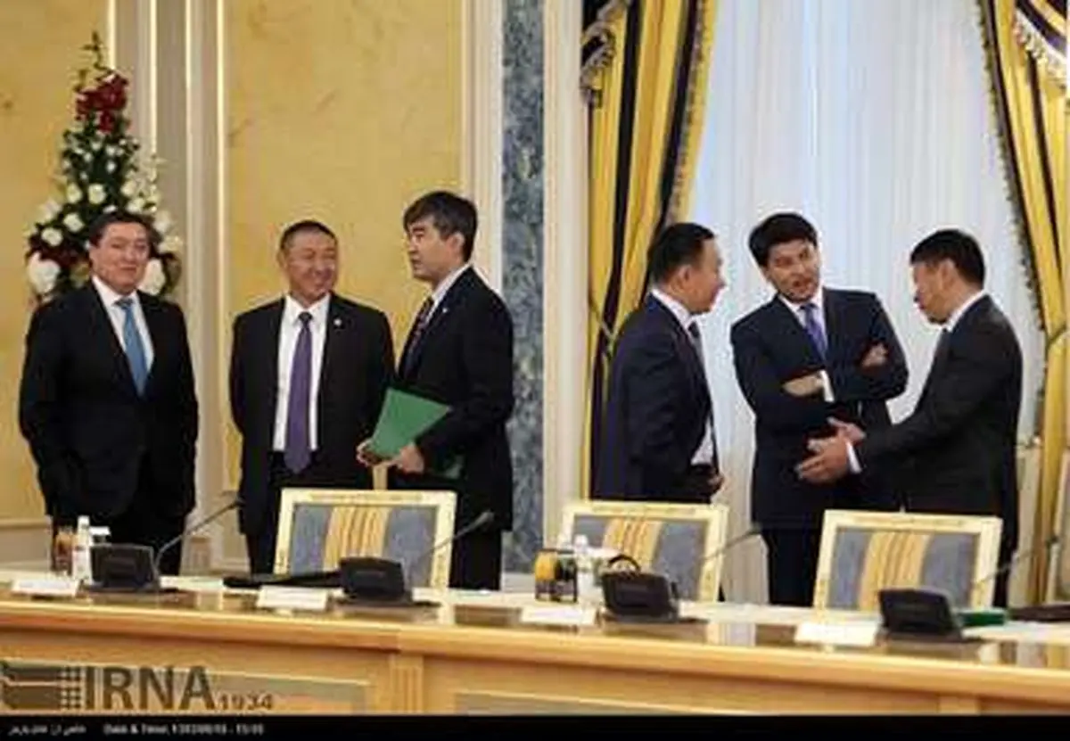 مذاکره هیئات عالی‌رتبه ایران و قزاقستان/ تصاویر