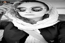 نمایی زیبا و متفاوت از بازیگر سریال رهایم نکن/عکس