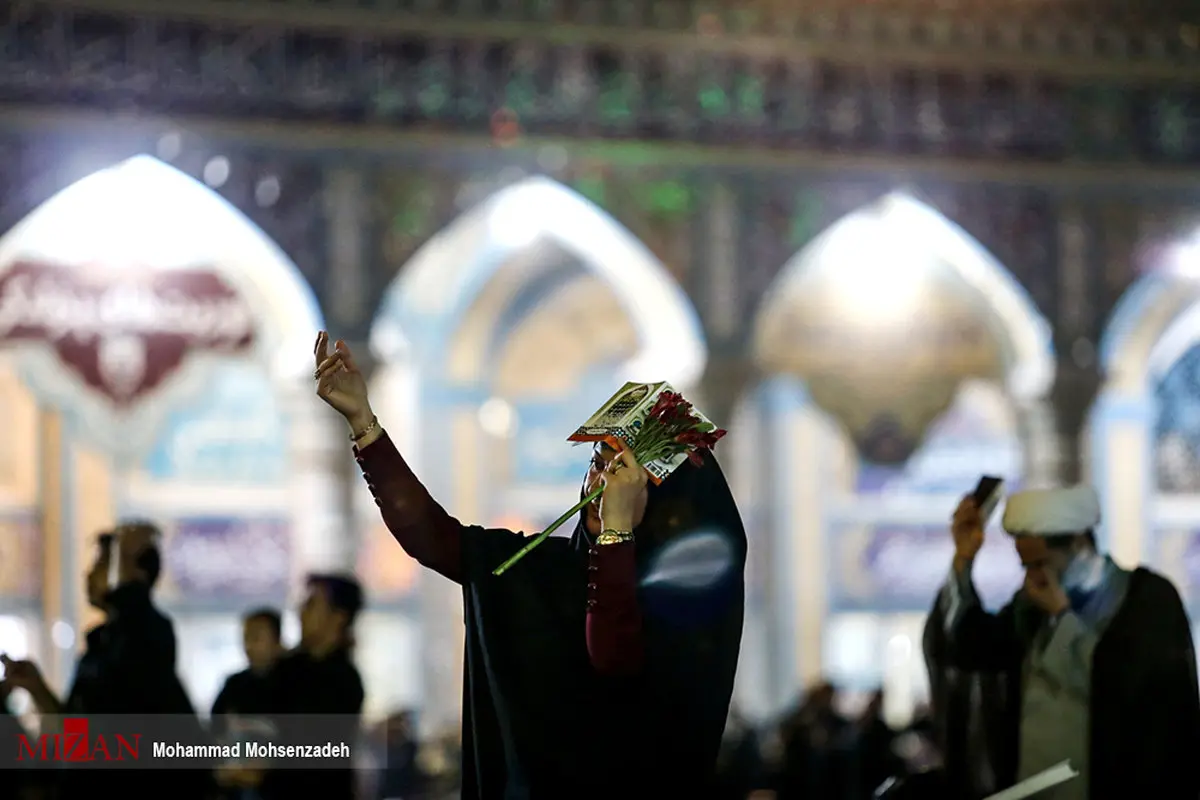 تصاویر/ مراسم احیاء شب بیست و سوم ماه مبارک رمضان - مسجد جمکران