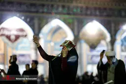 تصاویر/ مراسم احیاء شب بیست و سوم ماه مبارک رمضان - مسجد جمکران