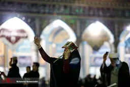 تصاویر/ مراسم احیاء شب بیست و سوم ماه مبارک رمضان - مسجد جمکران