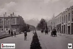عکس/خیابان فردوسی،تهران سال ۱۳۱۰
