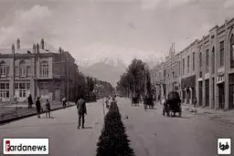 عکس/خیابان فردوسی،تهران سال ۱۳۱۰