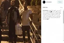 امیر تتلو: کلی بزرگ شدیم/ اولین عکس پس از آزادی از زندان