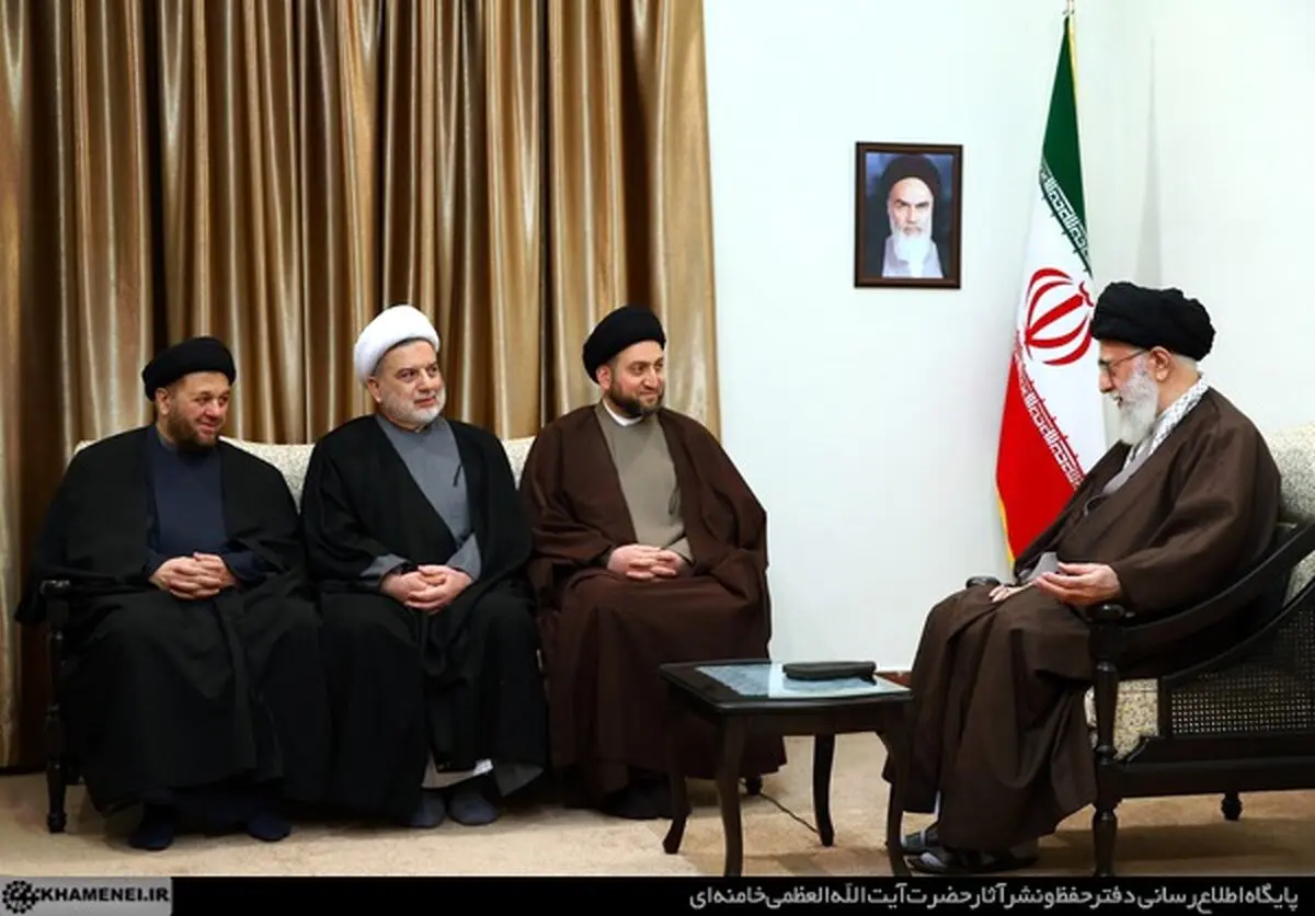 مقام معظم رهبری: هیچگاه نباید به آمریکایی‌ها اعتماد کرد و فریب لبخند آنها را خورد/ حشدالشعبی یک ثروت عظیم و ذخیره بزرگ برای امروز و فردای عراق است