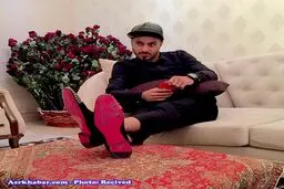 تیپ جالب سوشا مکانی در نیاوران تهران/عکس
