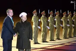 سفر وزیر دفاع آمریکا به کردستان عراق/تصاویر