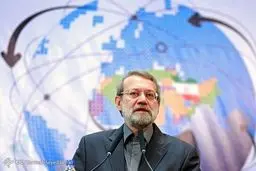 حواشی تصویری یک کنفرانس با حضور لاریجانی