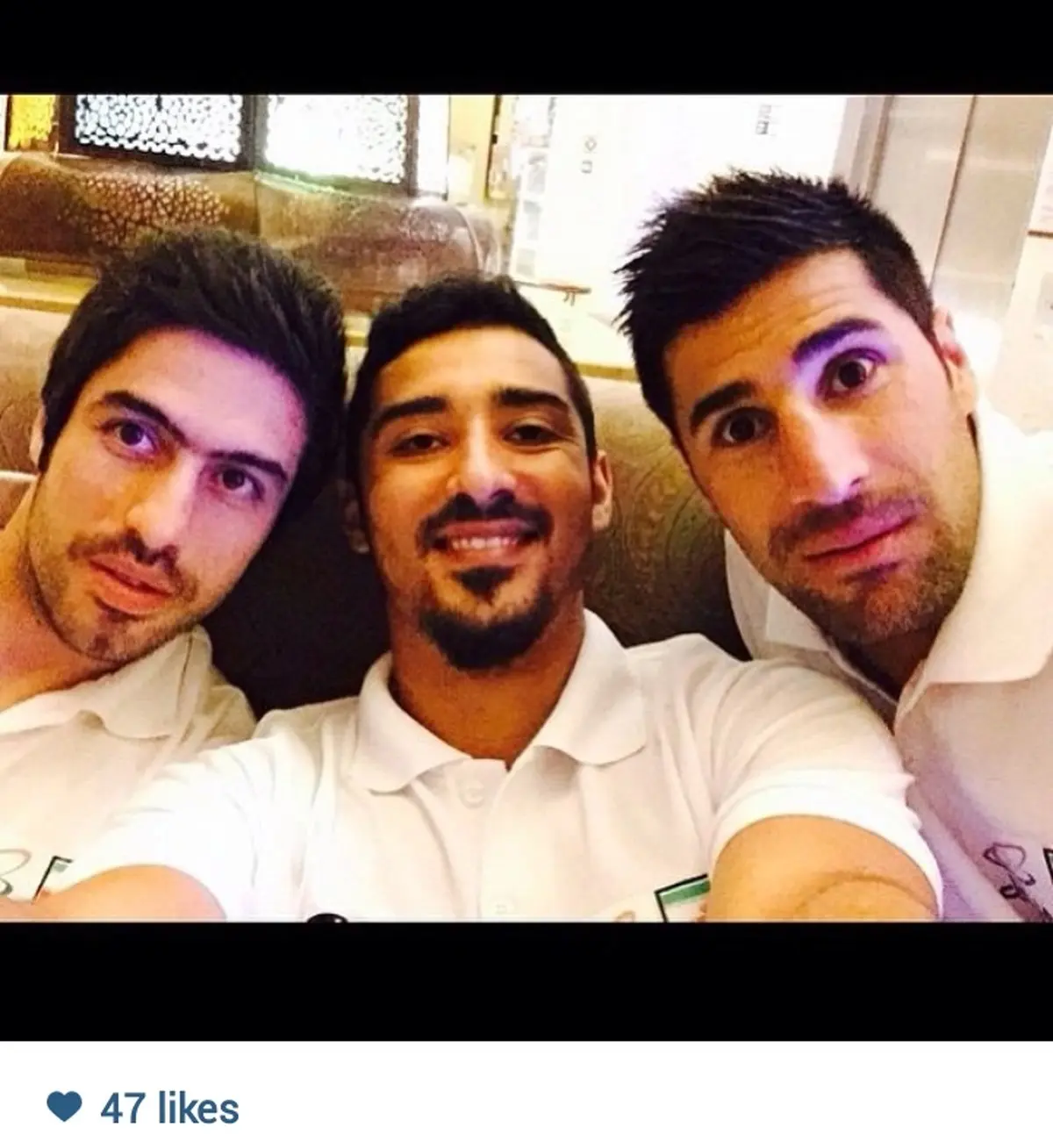 سلفي گوچي، حيدري و بيک زاده در ليسبون/ عکس