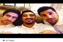 سلفي گوچي، حيدري و بيک زاده در ليسبون/ عکس