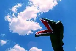 تصاویری جالب از شوخی با ابرها