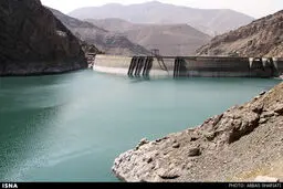 سد کرج و وضعیت بحرانی آب تهران/ تصاویر