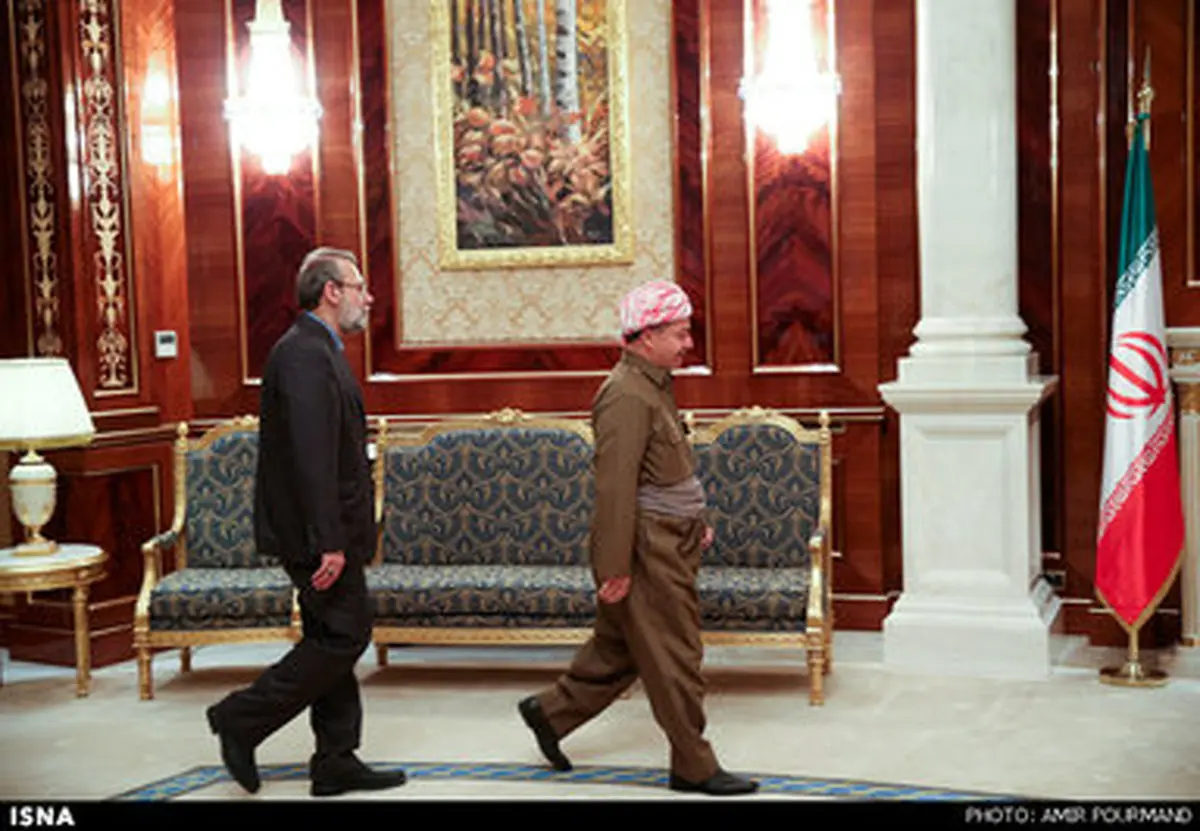 دیدارهای لاریجانی در اقلیم کردستان عراق/عکس