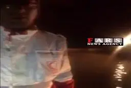 فیلم:دختر گمشده در آبگرفتگی‌های آق‌قلا توسط هلال احمر پیدا شد