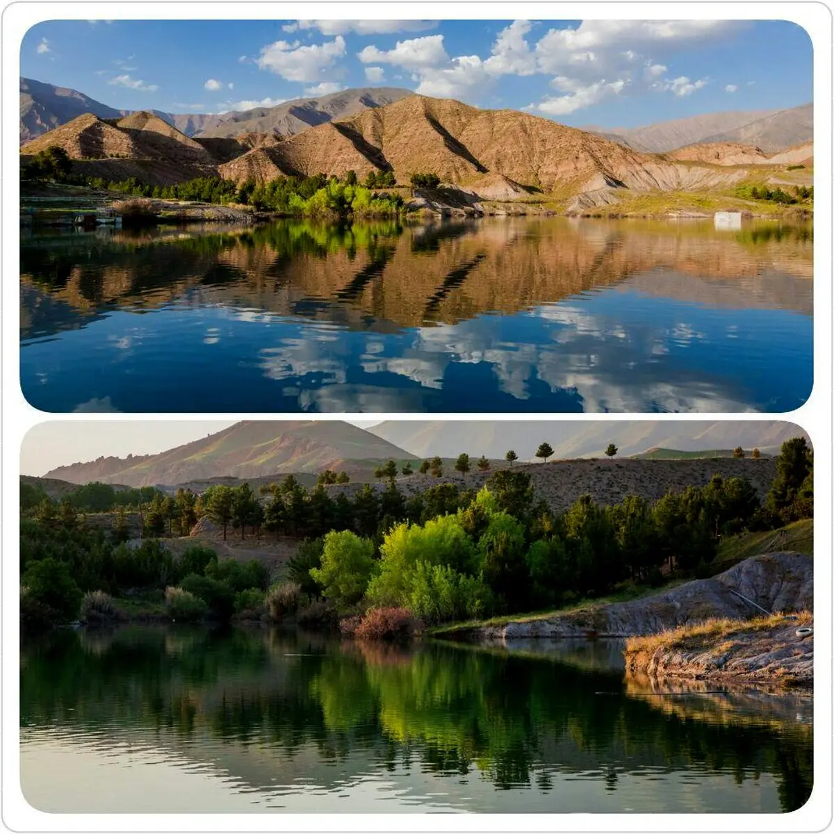 تصویری  زیبا از اردوگاه شهید رجایی