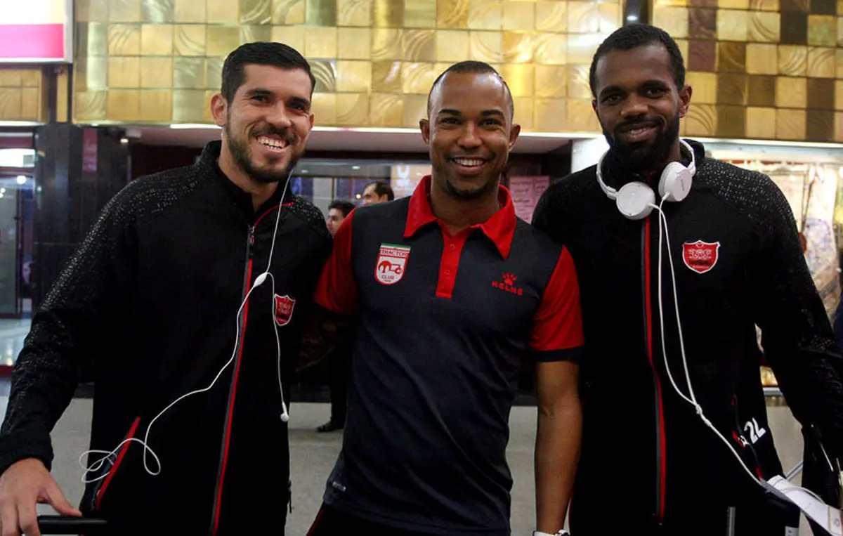 عکس/ ادینهو در کنار دو پرسپولیسی