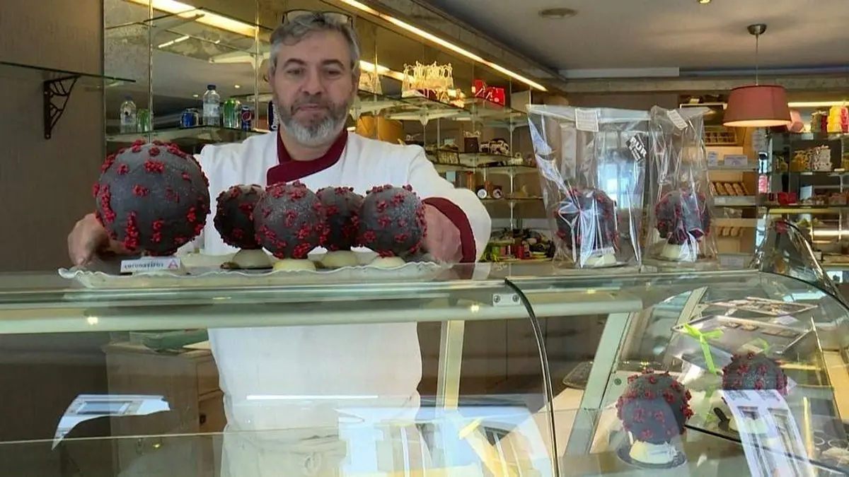 شکلات کرونایی هم آمد + عکس