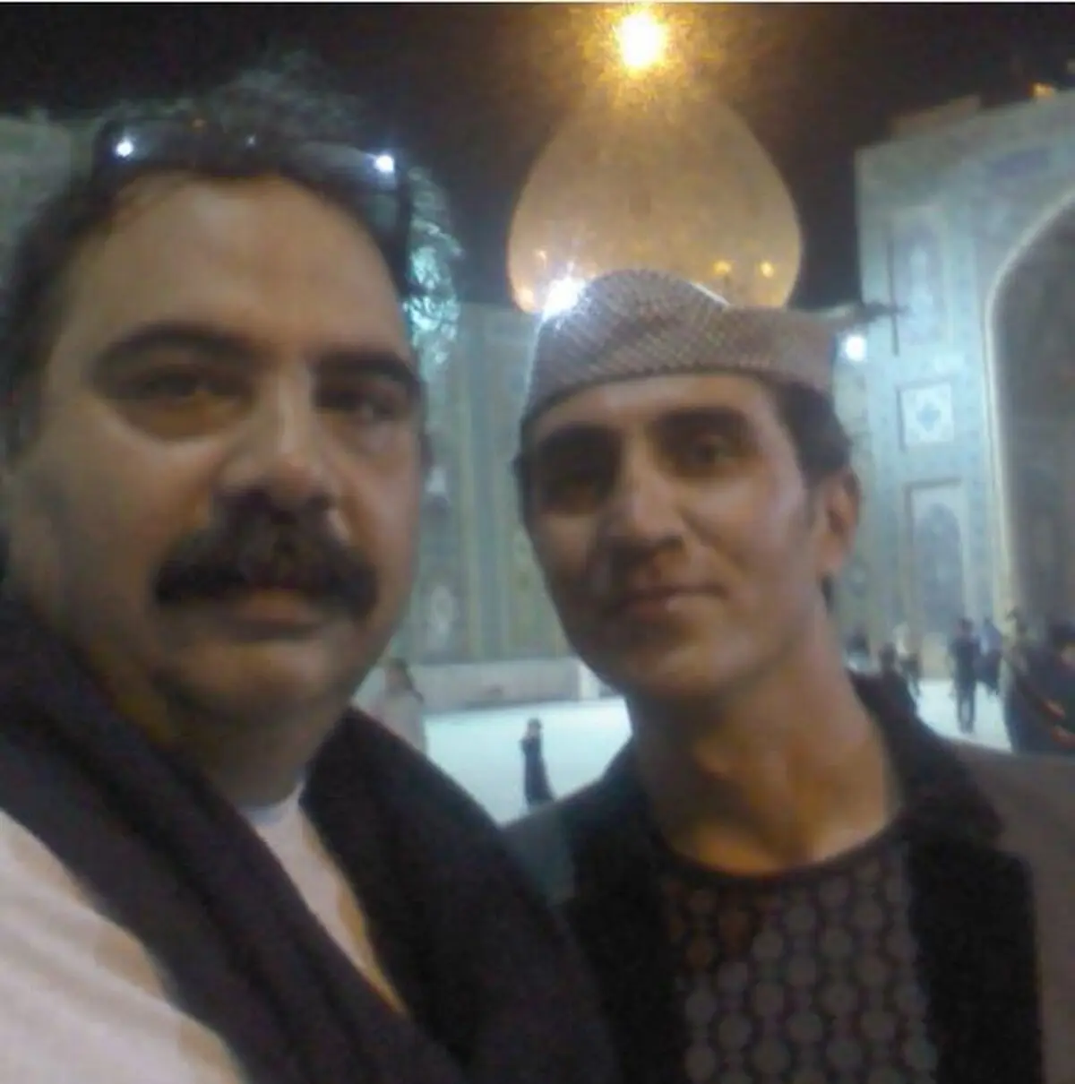 شاعر برره در شاهچراغ/عکس