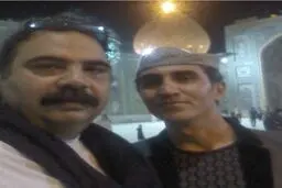 شاعر برره در شاهچراغ/عکس