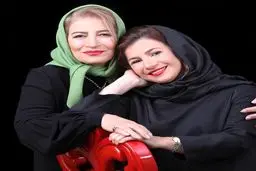 عكس جذاب ليلي رشيدي در كنار مادرش