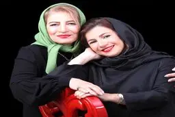 عكس جذاب ليلي رشيدي در كنار مادرش