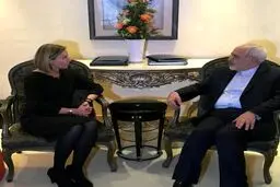 تماس تلفنی موگرینی با ظریف در پی حوادث تروریستی تهران