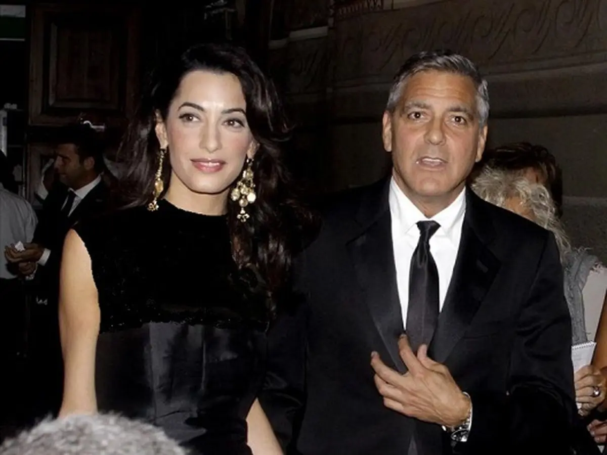 تازه‌ترین اخبار درباره ازدواج جرج کلونی و نامزد مسلمان لبنانی‌اش+عکس