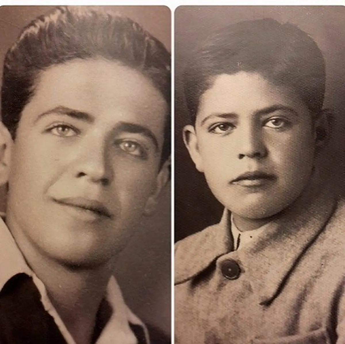 عکسی دیده نشده از کودکی و جوانی محمدعلی کشاورز