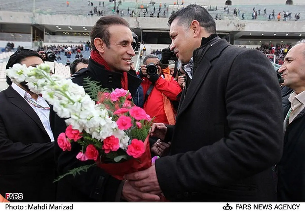 دیدار تیمهای پرسپولیس و راه آهن/عکس