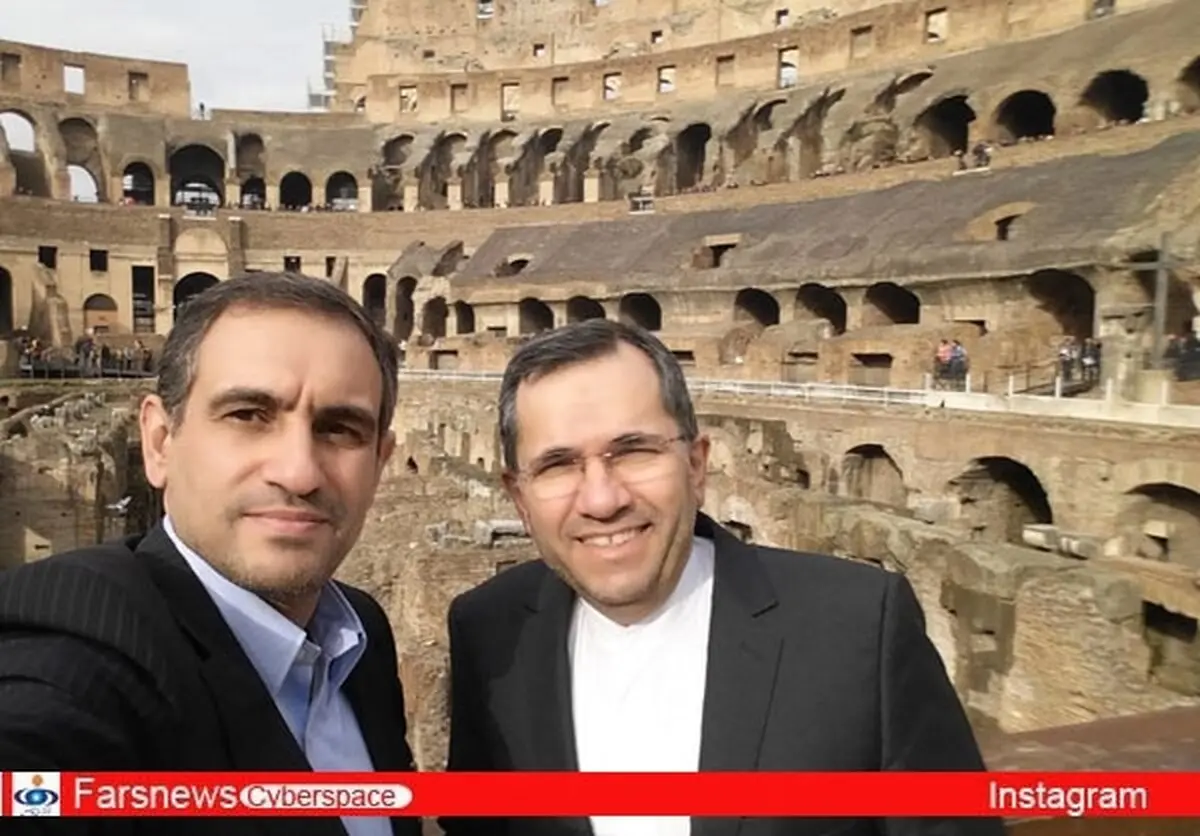 سلفی در آمفی تئاتر گلادیاتورها/عکس