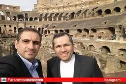 سلفی در آمفی تئاتر گلادیاتورها/عکس