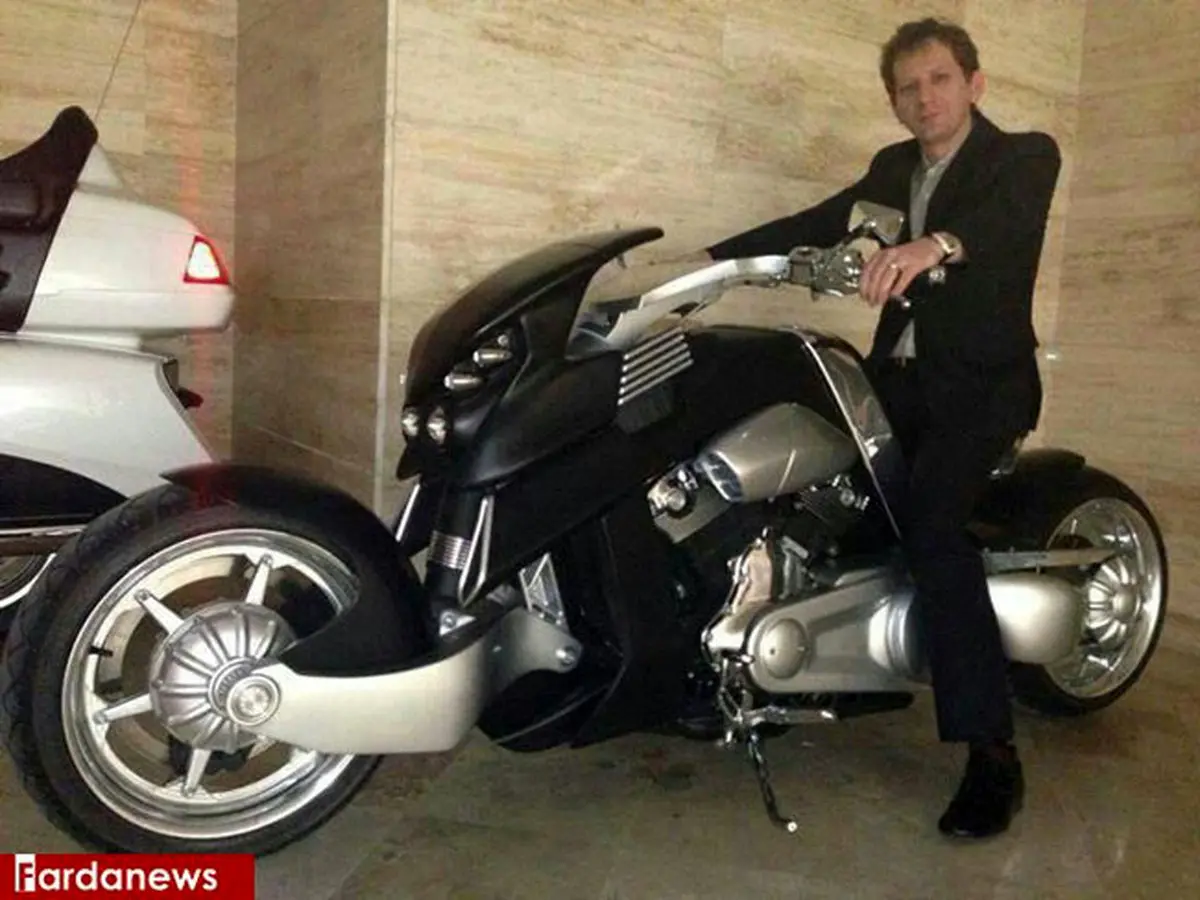 موتور دو میلیاردی بابک زنجانی/عکس